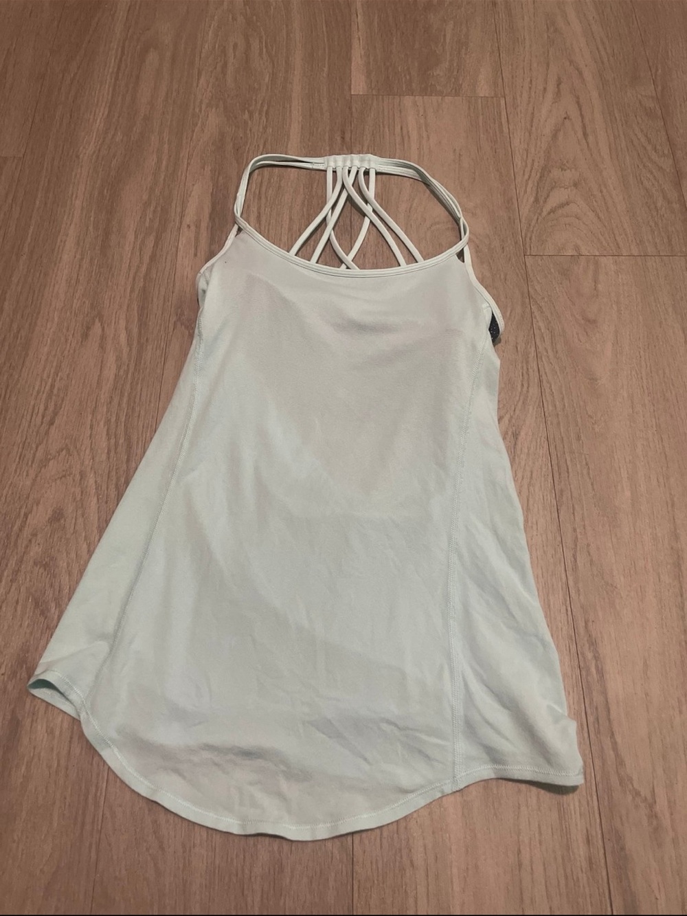 lululemon athletica Light Mint Strappy Tank Top